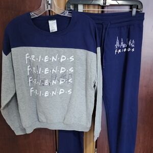 FRIENDS Navy Graphic Apparel